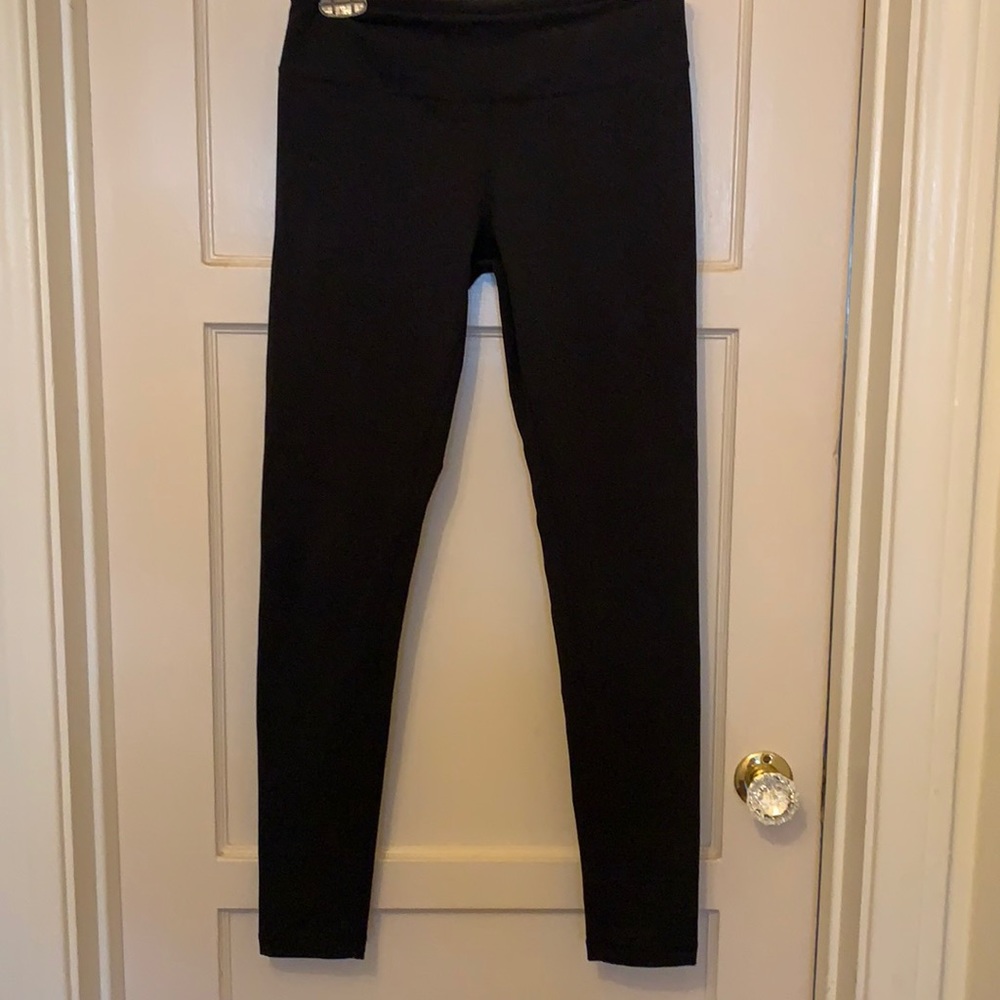 ZELLA YOGA BLACK PANTS SKINNY LEGGINGS SIZE SMALL - Picture 1 of 8
